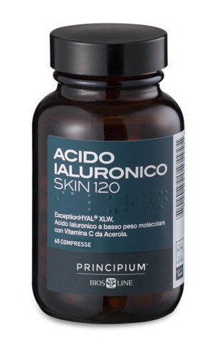 PRINCIPIUM ACIDO IALURONICO SKIN 120 60 COMPRESSE - fitfarma.it