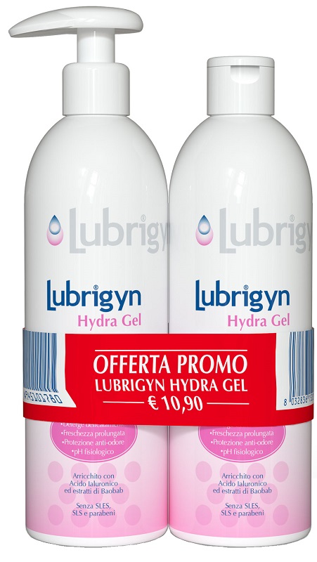 LUBRIGYN HYDRA GEL DUO 400 ML + 400 ML - fitfarma.it