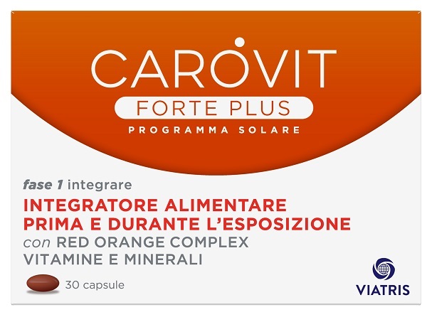 CAROVIT FORTE PLUS PROGRAMMA SOLARE 30 CAPSULE - fitfarma.it