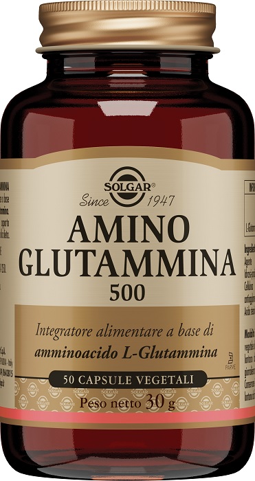 AMINO GLUTAMMINA 500 50 CAPSULE VEGETALI - fitfarma.it