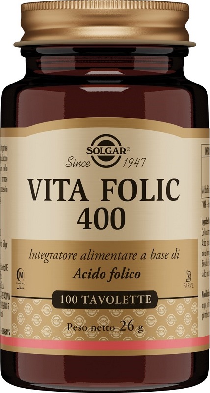 VITA FOLIC 400 100 TAVOLETTE - fitfarma.it