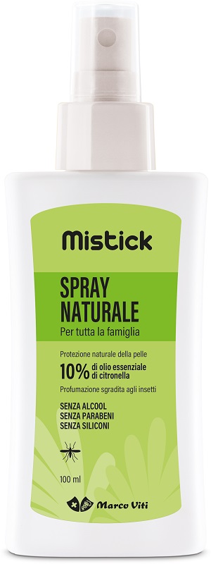 MISTICK ANTIZANZARA NATURALE 100 ML - fitfarma.it