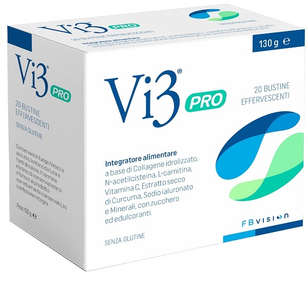 VI3 PRO 20 BUSTINE EFFERVESCENTI - fitfarma.it