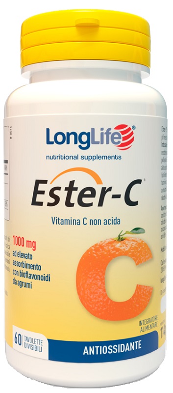 LONGLIFE ESTER C 1000MG 60 TAVOLETTE - fitfarma.it