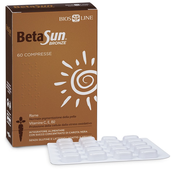 BETA SUN BRONZE 60 COMPRESSE - fitfarma.it