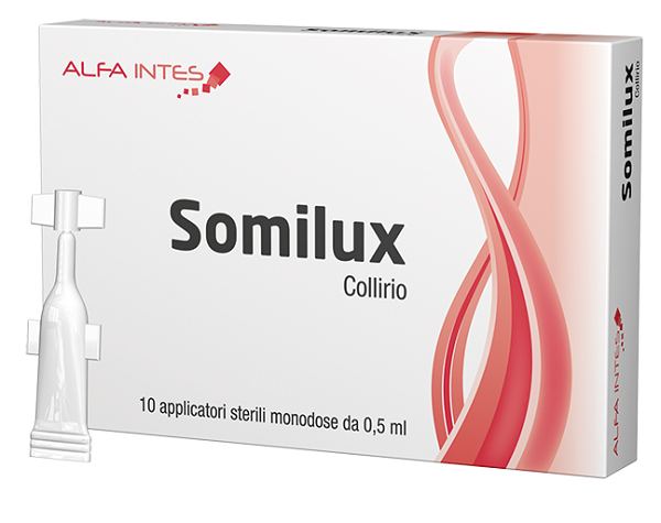SOMILUX COLLIRIO 10 APPLICATORI STERILI MONODOSE DA 0,5 ML - fitfarma.it