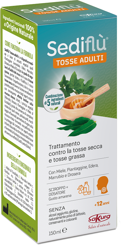 SEDIFLU TOSSE ADULTI 150 ML - fitfarma.it