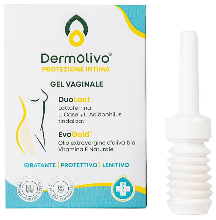 DERMOLIVO GEL VAGINALE 5 FLACONI X 3 ML - fitfarma.it