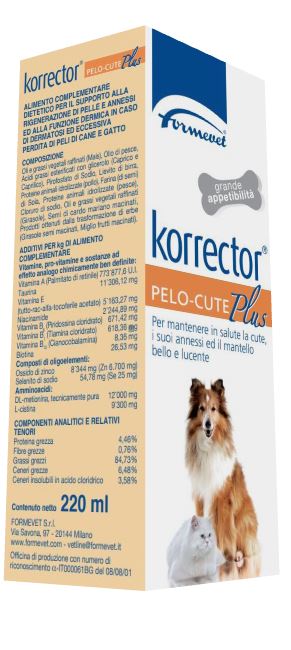KORRECTOR PELO CUTE PLUS 220 ML - fitfarma.it