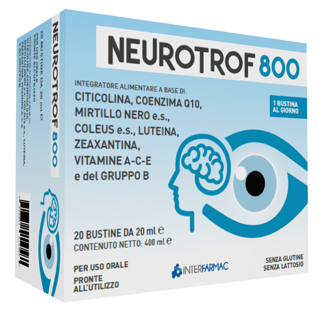 NEUROTROF 800 20 BUSTINE 20 ML - fitfarma.it