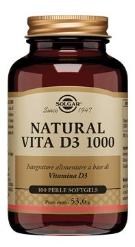NATURAL VITA D3 1000 100 PERLE SOFTGEL - fitfarma.it