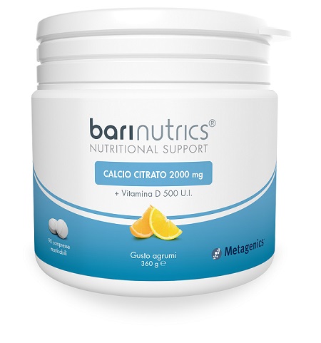 BARINUTRICS CALCIO CITRATO ARANCIA LIMONE ITA 90 COMPRESSE - fitfarma.it