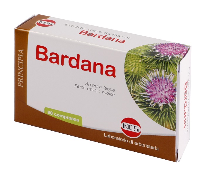 BARDANA ESTRATTO SECCO TITOLATO AL 20% DI INULINA 60 COMPRESSE - fitfarma.it