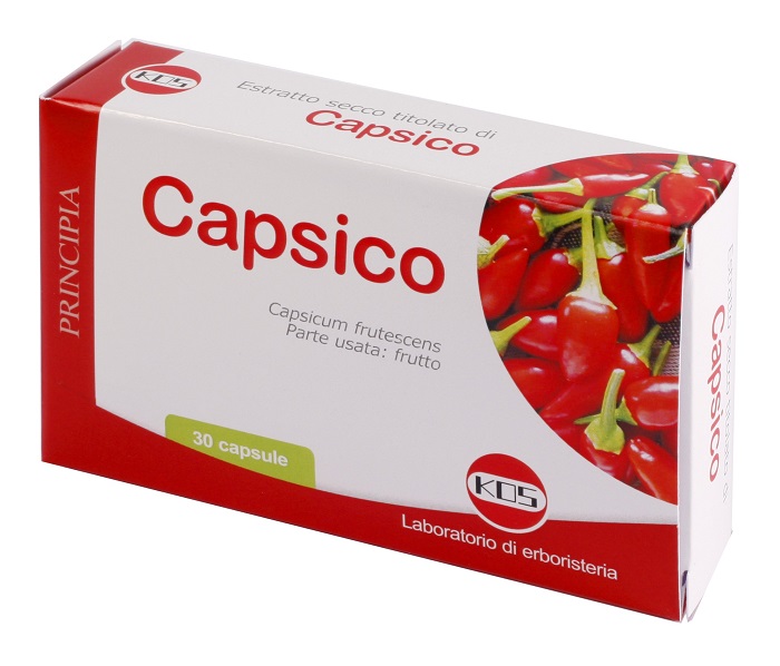 CAPSICO ESTRATTO SECCO 30 CAPSULE - fitfarma.it