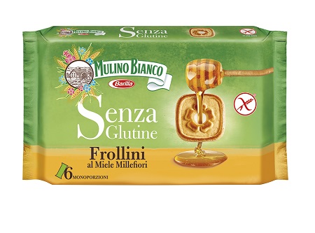 MULINO BIANCO BISCOTTO FROLLINO AL MIELE MILLEFIORI 250 G - fitfarma.it