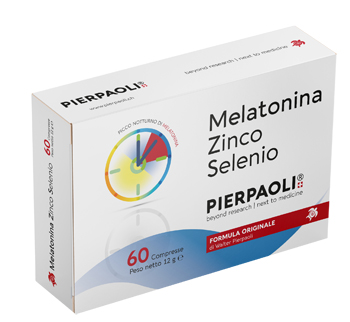 MELATONINA ZINCO SELENIO PIERPAOLI 60 COMPRESSE - fitfarma.it