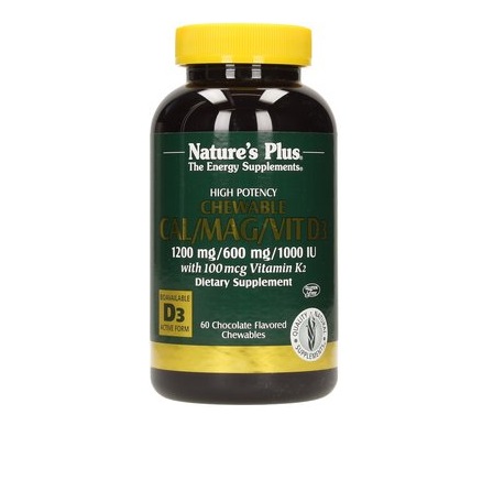 CAL/MAG/D3 CALCIO MAGNESIO VITAMINA D3 MASTICABILE ALLA VANIGLIA 60 TAVOLETTE 337 MG - fitfarma.it