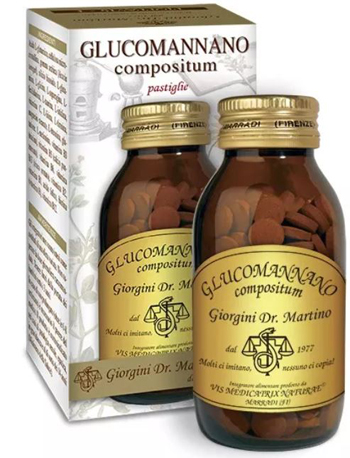 GLUCOMANNANO COMPOSITUM 180 PASTIGLIE 90 G - fitfarma.it