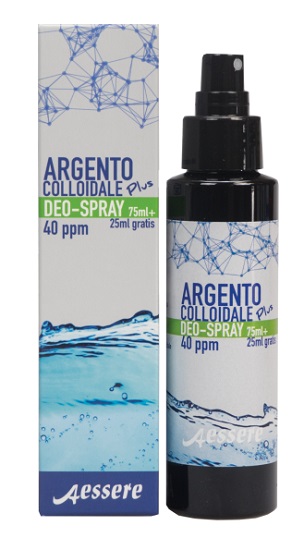 ARGENTO COLLOIDALE PLUS DEODORANTE SPRAY 75 ML + 25 ML - fitfarma.it