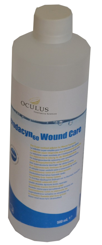 MEDICAZIONE STERILE SOLUZIONE SUPEROSSIDATA PER DETERSIONE FERITE MICRODACYN 60 WOUNDCARE 500 ML 1 PEZZO - fitfarma.it