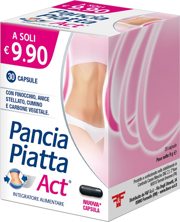 PANCIA PIATTA ACT 30 CAPSULE - fitfarma.it