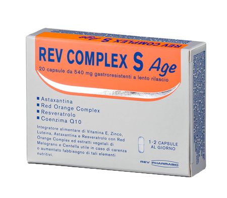 REV COMPLEX S AGE 20 CAPSULE - fitfarma.it