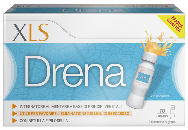 XLS DRENA 10 FLACONCINI X 10 ML - fitfarma.it