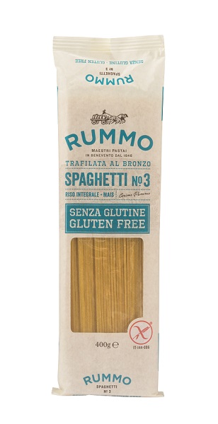 RUMMO SPAGHETTI N3 DI RISO INTEGRALE E MAIS 400 G - fitfarma.it