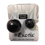 ORECCHINO STERILE BJE605 BLACK CRY BAL/BLACK BAL - fitfarma.it