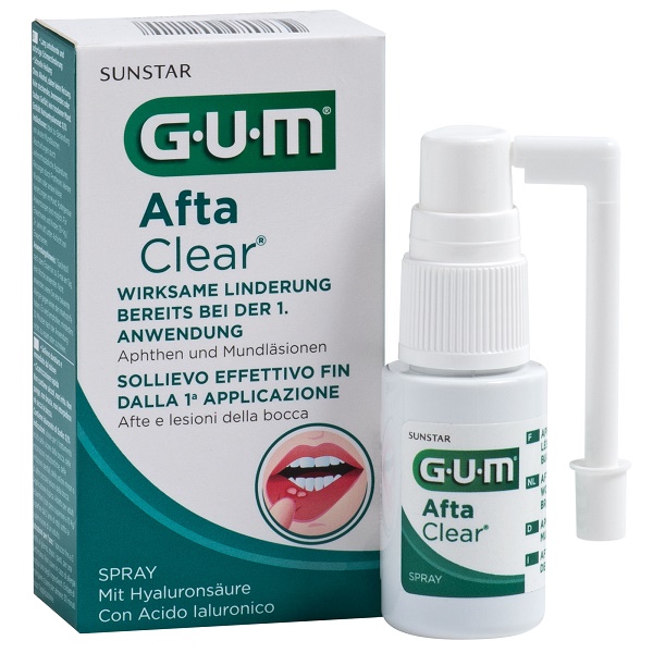 GUM AFTACLEAR SPRAY 15 ML - fitfarma.it