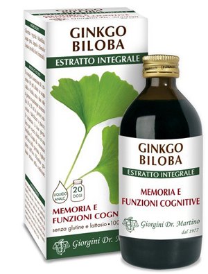 GINKGO BILOBA ESTRATTO INTEGRALE 200 ML - fitfarma.it