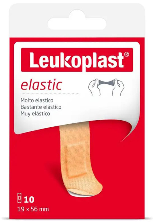 LEUKOPLAST ELASTIC 56X19 10 PEZZI - fitfarma.it