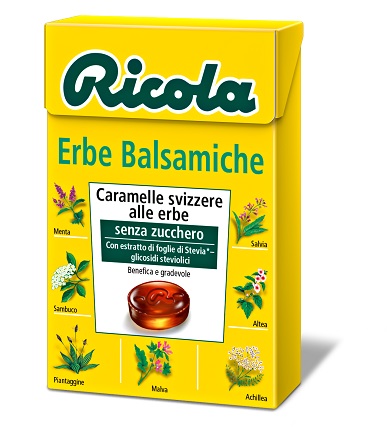 RICOLA ERBE BALSAMICHE SENZA ZUCCHERO 50 G - fitfarma.it