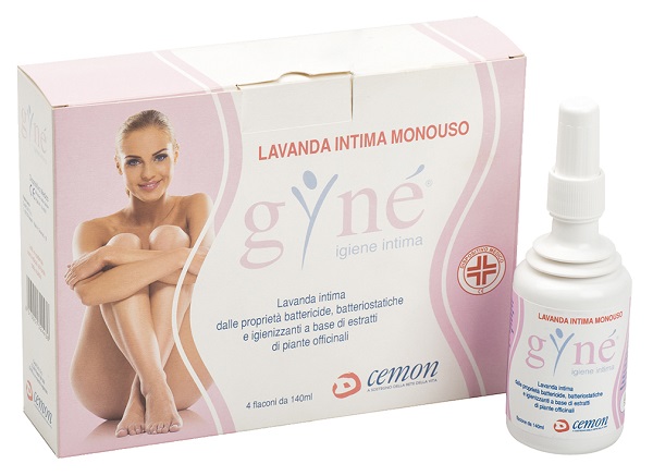 GYNE' LAVANDA VAGINALE 4 FLACONCINI DA 140 ML - fitfarma.it
