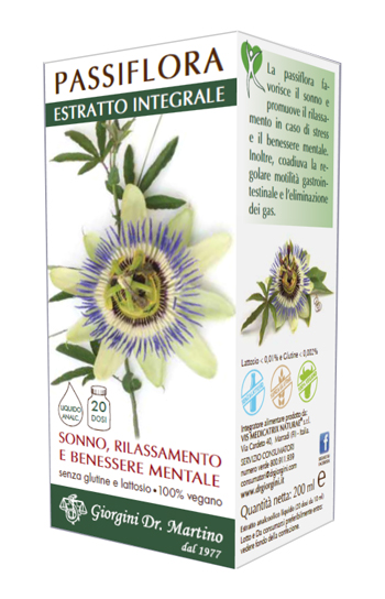 PASSIFLORA ESTRATTO INTEGRALE 200 ML - fitfarma.it