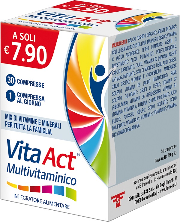 MULTIVITAMINICO ACT 30 COMPRESSE - fitfarma.it