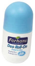 FORHANS COSMETIC ROLL-ON INVISIBLE DRY 50 ML - fitfarma.it