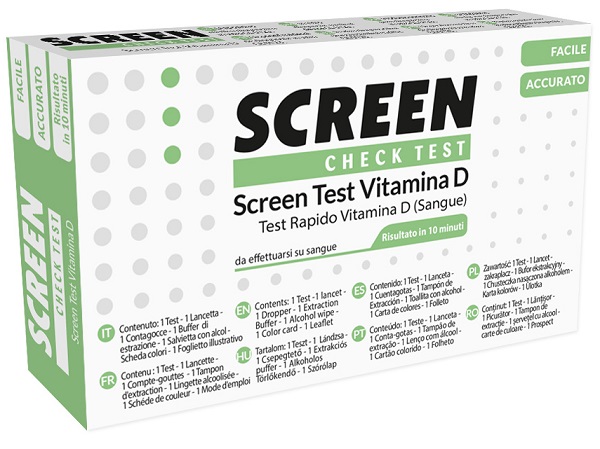 TEST RAPIDO PER IL RILEVAMENTO SEMI-QUANTITATIVO DI 25-IDROSSIVITAMINA D TRAMITE PUNGIDITO 1 PEZZO - fitfarma.it