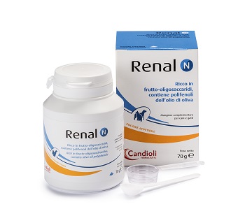 RENAL N MANGIME COMPLEMENTARE PER CANI E GATTI BARATTOLO 70 G - fitfarma.it