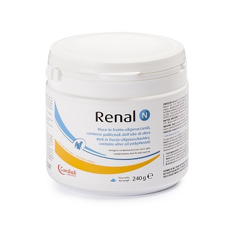 RENAL N MANGIME COMPLEMENTARE PER CANI E GATTI BARATTOLO 240 G - fitfarma.it