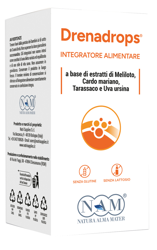 DRENADROPS SOLUZIONE IDROALCOLICA 100 ML - fitfarma.it