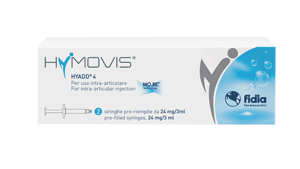 SIRINGA INTRA-ARTICOLARE HYMOVIS ACIDO IALURONICO 24 MG 3 ML 2 PEZZI - fitfarma.it