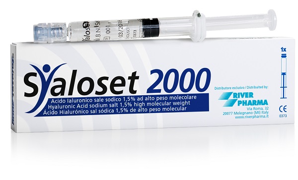 SIRINGA INTRA-ARTICOLARE SYALOSET 2000 ACIDO IALURONICO 1,5% 2 ML 1 PEZZO - fitfarma.it