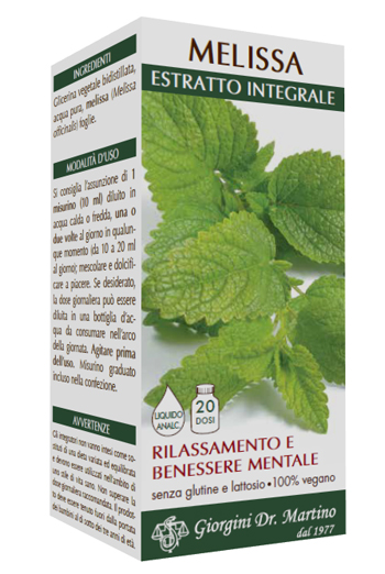 MELISSA ESTRATTO INTEGRALE 200 ML - fitfarma.it