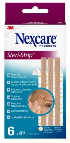 CEROTTO PER SUTURA STERI STRIP SKIN 6X75 MM 6 STRISCE - fitfarma.it