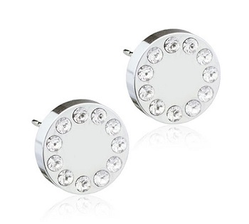 BLOMDAHL GIOIELLO ST BRILLIANCE PUCK 8MM CRYSTAL - fitfarma.it