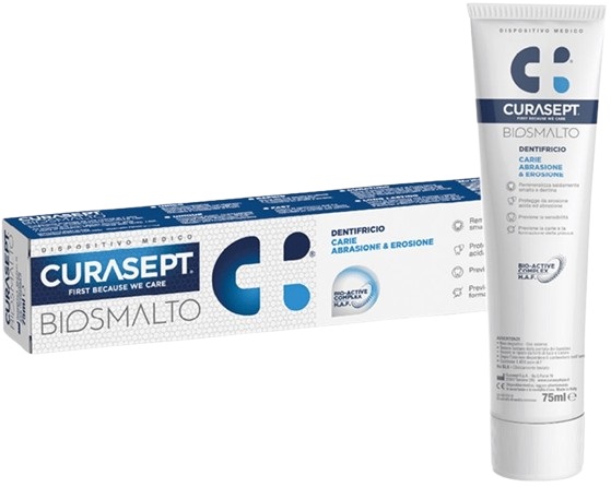 CURASEPT BIOSMALTO CARIE DENTIFRICIO 75 ML - fitfarma.it
