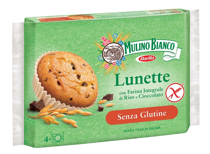MULINO BIANCO LUNETTE CON FARINA INTEGRALE DI RISO E GOCCE DI CIOCCOLATO 140 G - fitfarma.it