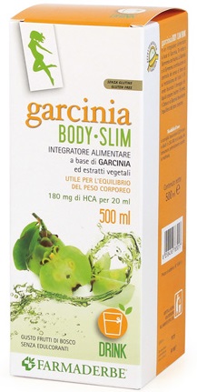 GARCINIA BODY SLIM GUSTO FRUTTI DI BOSCO 500 ML - fitfarma.it