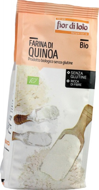 FARINA QUINOA SENZA GLUTINE BIO 375 G - fitfarma.it